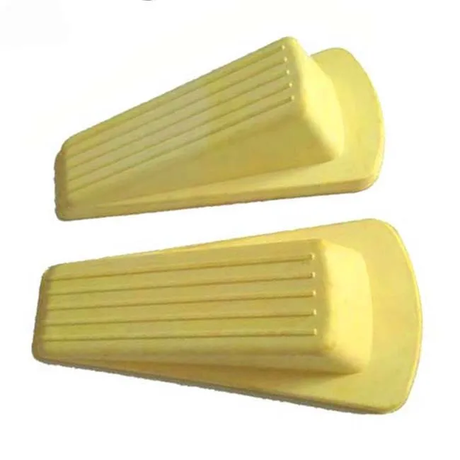 Non-skid Silicone Rubber Door Stop Rubber Door Wedge Wall Mount Door Stop