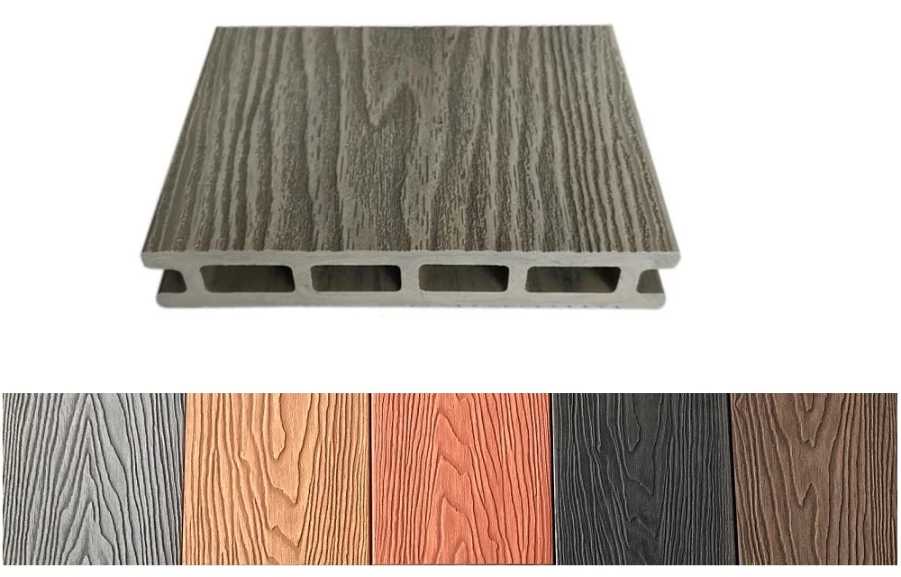 plastic wood composite wpc composite decking