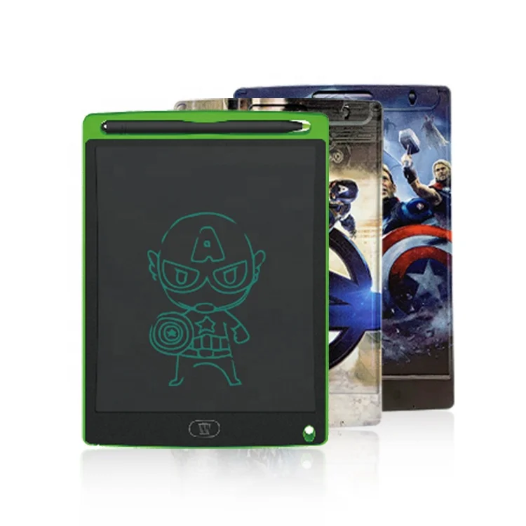 8.5 inch single color one key erase kids LCD writing pad drawing tablet with lock button