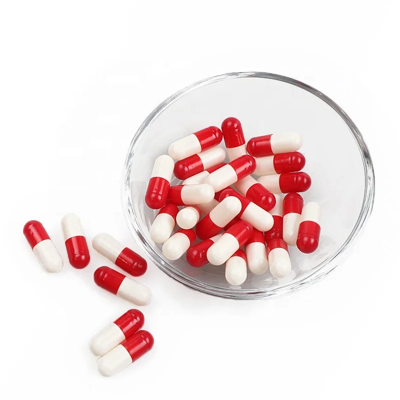 # JP Wholesale  Empty Vegetarian Capsules   Empty GELATIN Vegan Capsules pills RED  WHITE hollow capsule shells