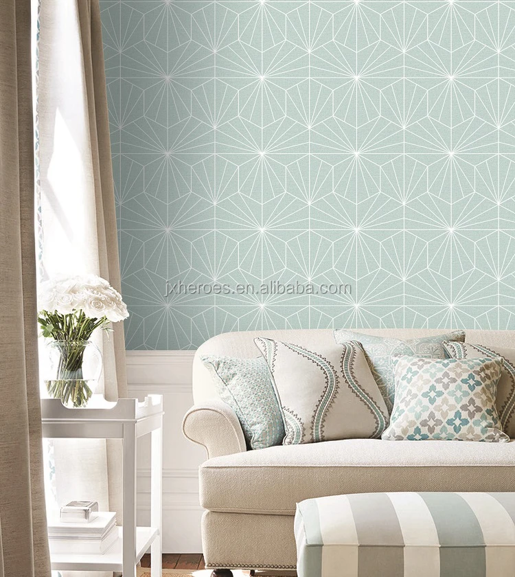 Beautiful Symmetrical Graphic Plain Home Room Wall Paper Wallpaper