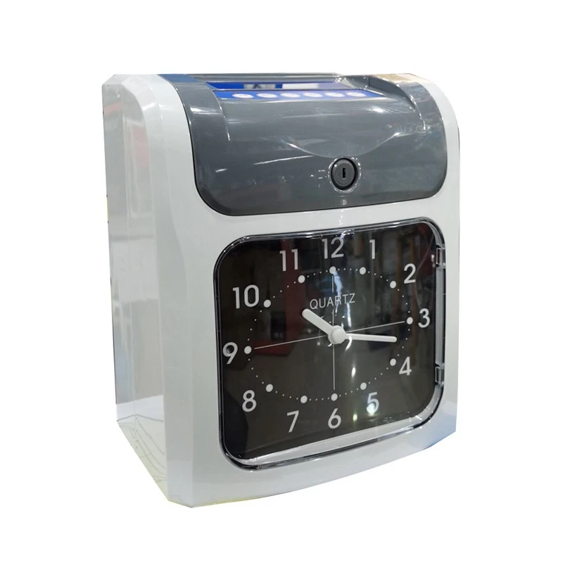 GL820 clock in machine dual color printing date attendance machine foreign trade English clock in wholesale