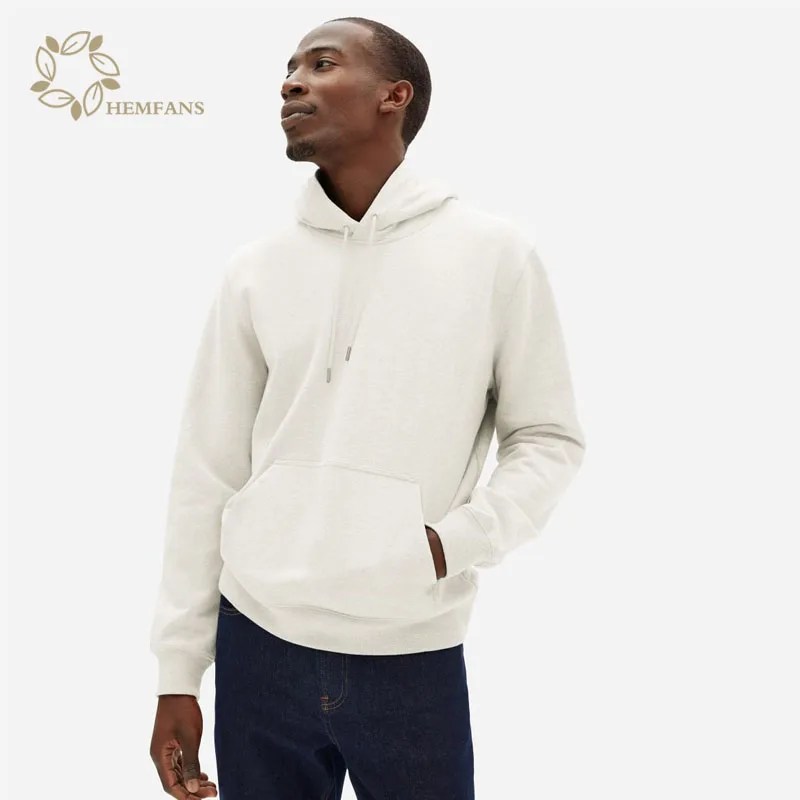 Органическая Мужская толстовка из органического хлопка, Вязаная толстовка на заказ, Экологически чистая Толстая Мужская толстовка большого размера на заказ