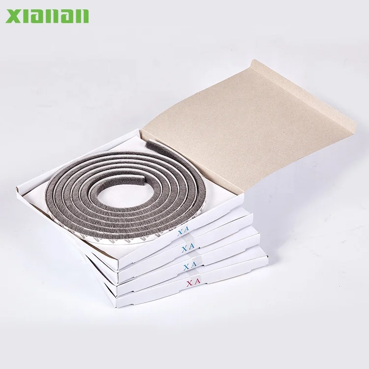 Super September black elegant retalling packaging  weather strip for doors and windows  use