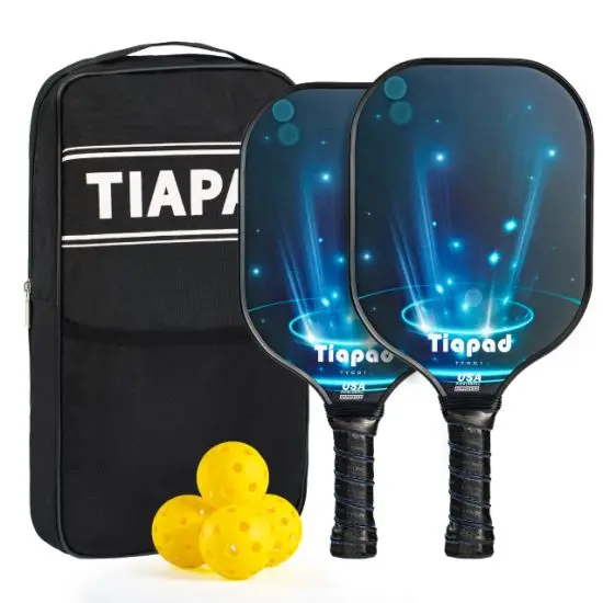 Factory Custom PP Honeycomb Pickleball Padles Padel Rackets Carbon Fiber Surface 3K 12K 18K Usapa Approved Paddles Racket