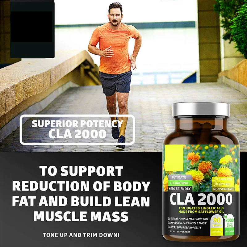 Max Strength CLA Softgel дополнение здоровые капсулы мышечной массы