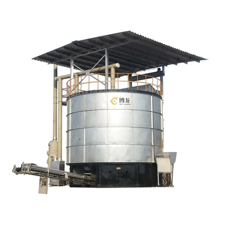 poultry manure organic fertilizer processing plant stainless steel fermentation tank