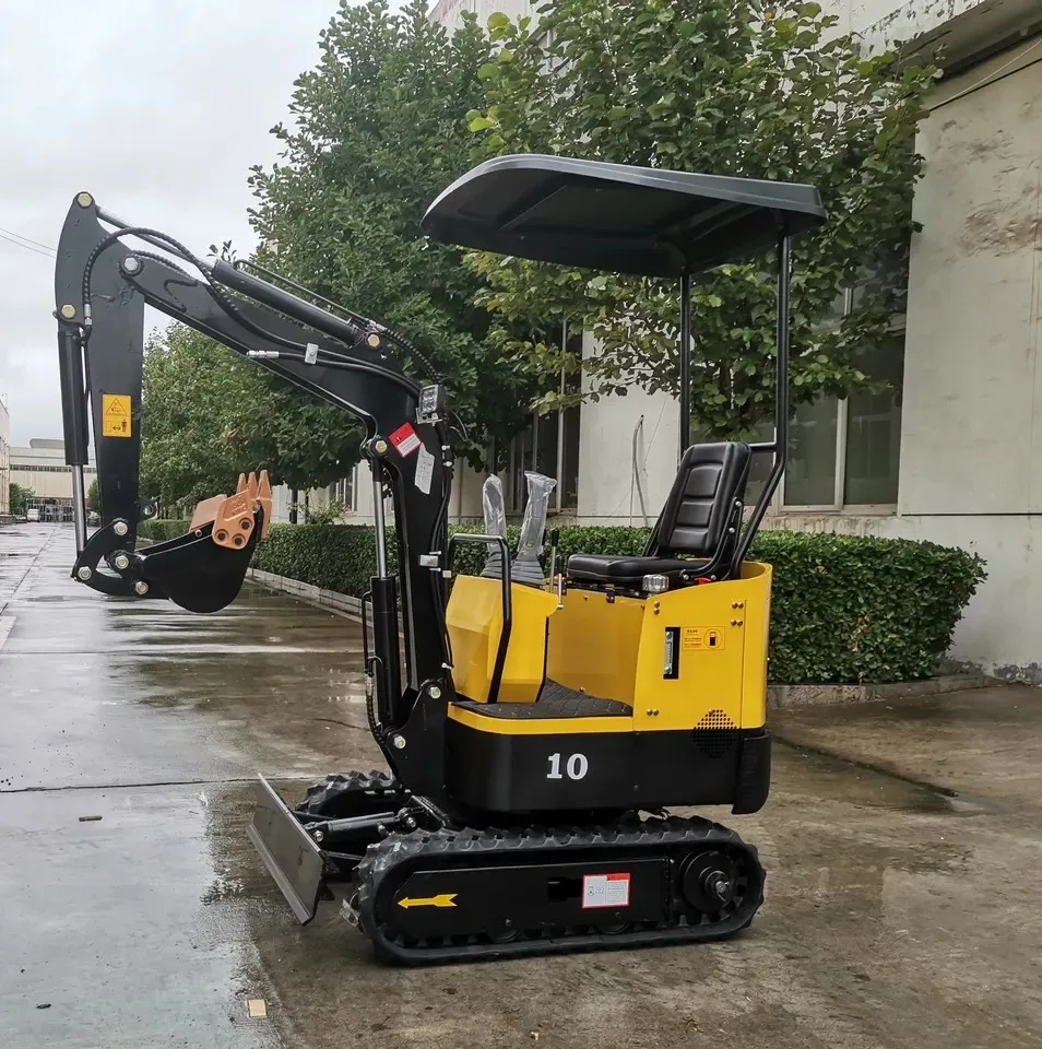 Micro Digger Home, Garden, Agriculture Use Backhoe Crawler Hydraulic Small Bagger Loader Bucket Mini Excavator