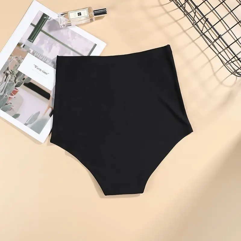 Ice Silk Menstruation Panty Absorbent Glued Sanitary Menstrual Underwear Women High Waist Menstrual Panties