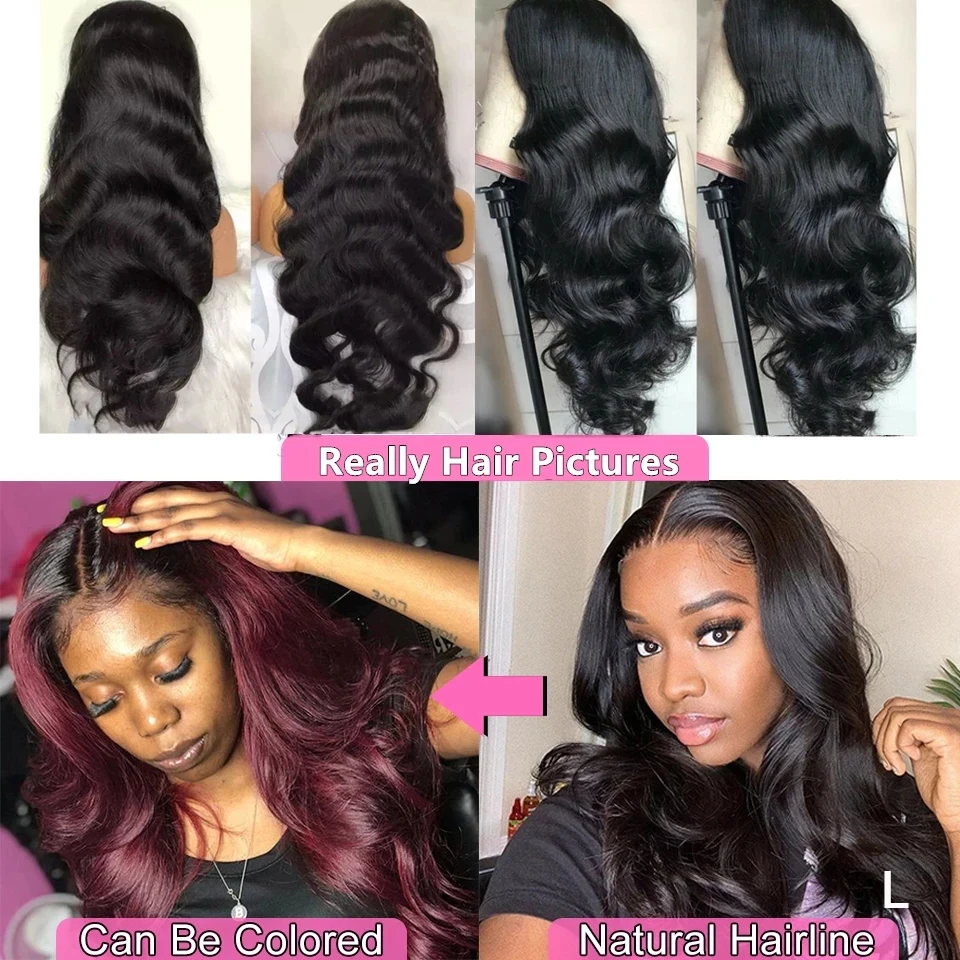  Grade 12A 13*6 Transparents Brazilian Human Hair Pre Plucked Full Lace Wig Swiss Frontal