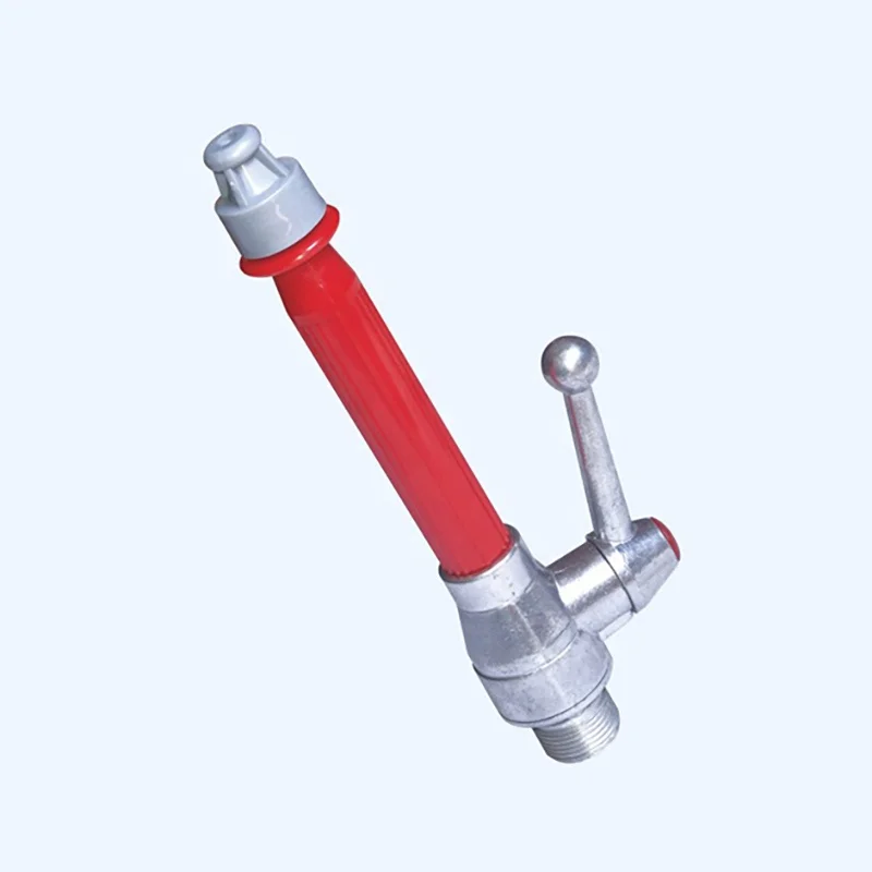 German male thread 1inch Lever Operated Jet Spray Fire Hose Nozzle with Switch for Fire Fighting Equipment & Accessories