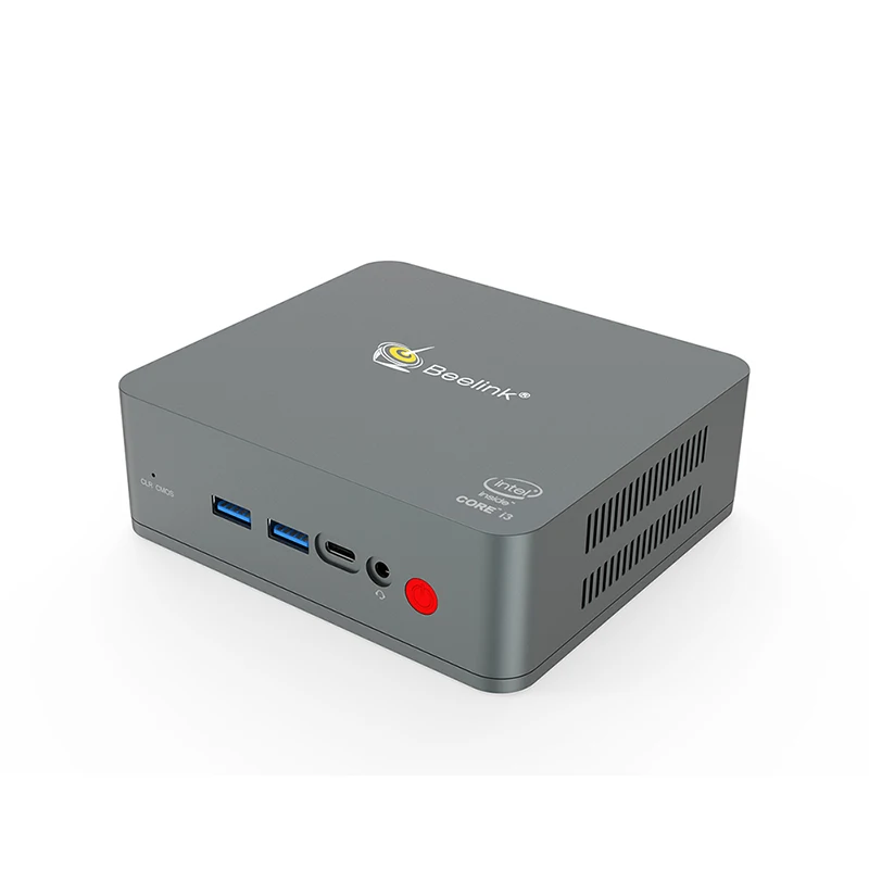 Новейший Beelink U55 Встроенный микрокомпьютер 8 ГБ ОЗУ DDR3 графика Windows 10 карта Core Intel i3 мини геймерский