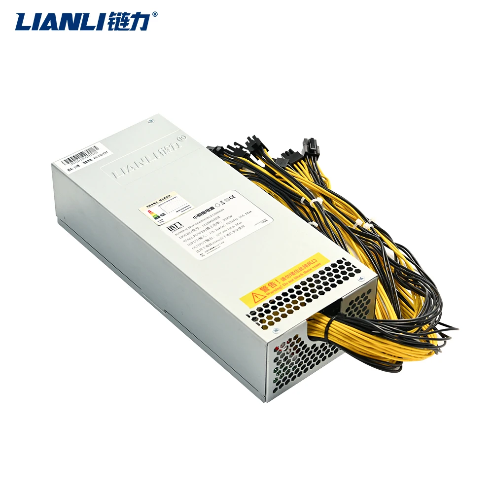 Lianli/OEM dc to dc high voltage power supply 2000w psu used for gpu rx580 computer case