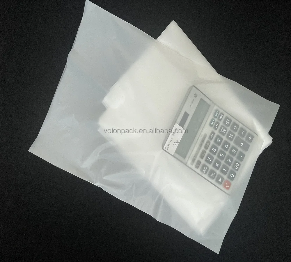 Eco-Friendly 100% CPE Material Plastic Carry Bag with Open Flat Factory Direct for Clothing & Garbage Packaging Bag