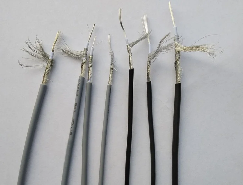 PVC Insulated Spiral Shielded Cable awm 1185