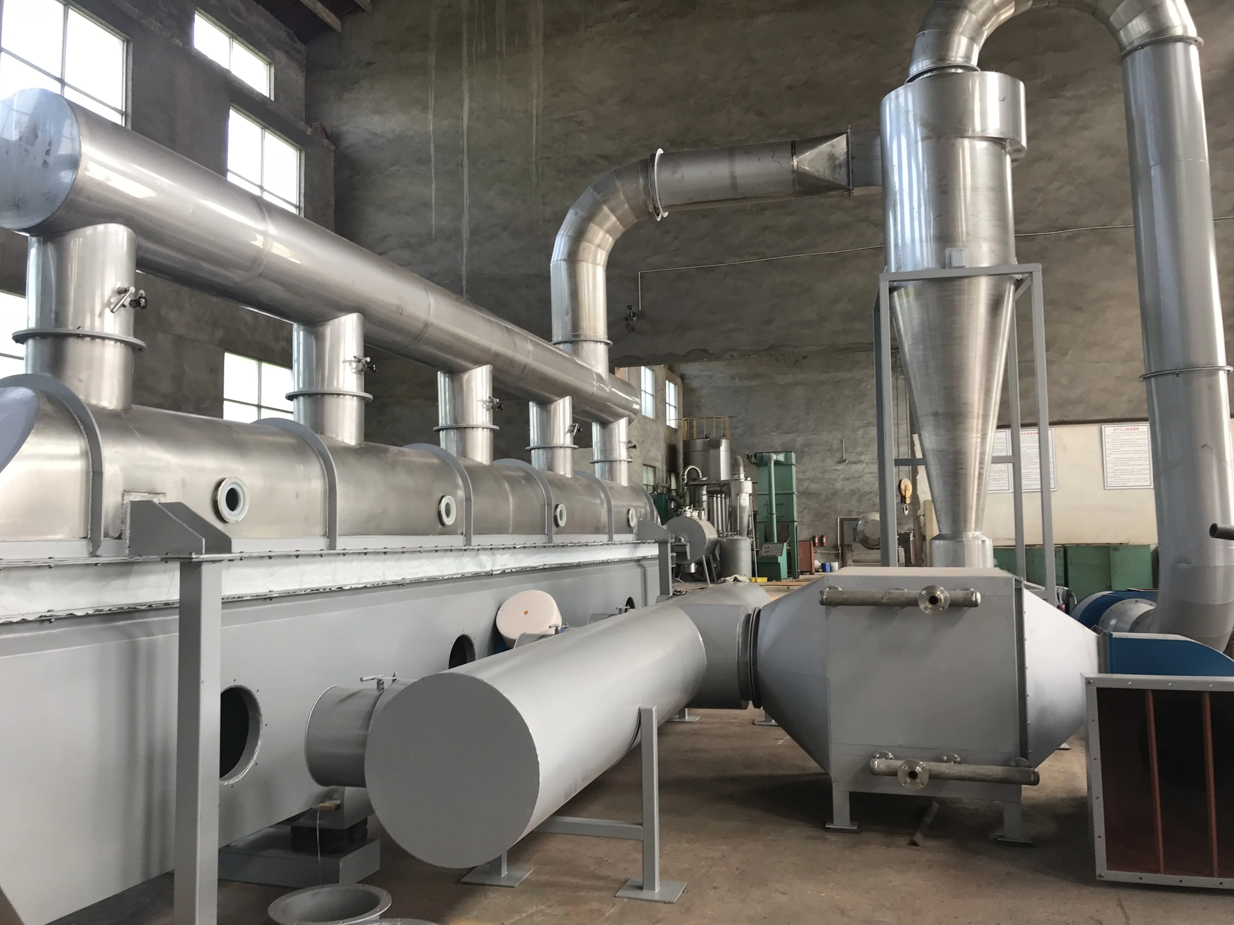 New vibrating fluidized bed dryer for desiccated coconut