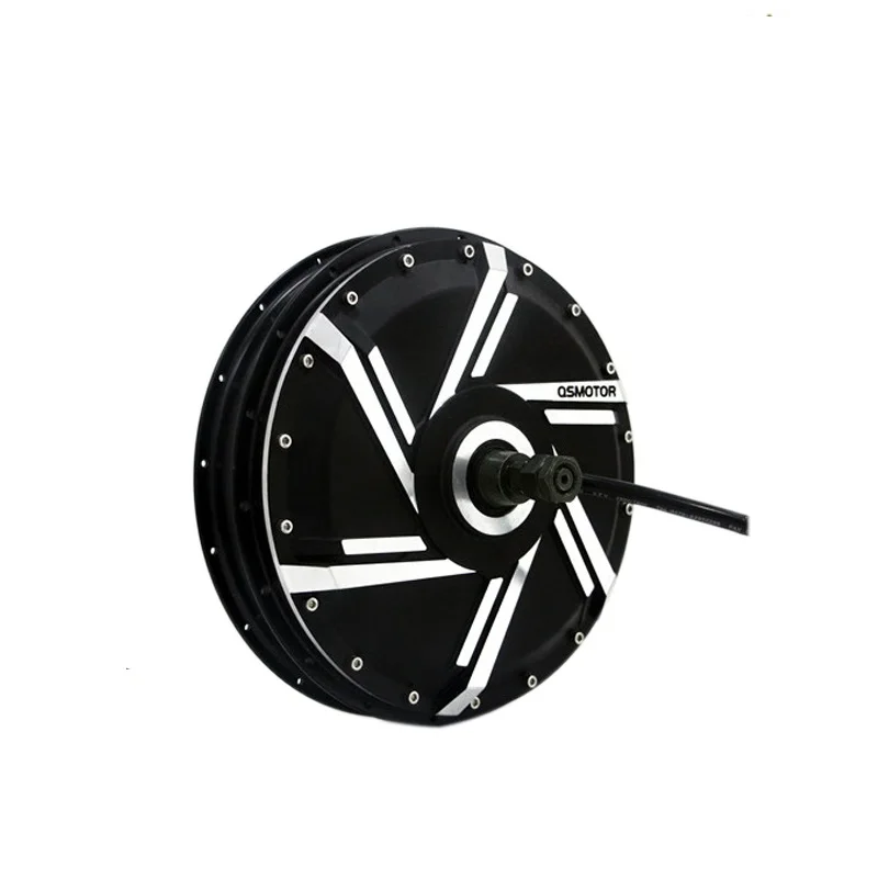QS Motor 273 Model 72v-144v Spoke Wheel Hub (50H) 8000W for Electric Motorcycle V2 Type