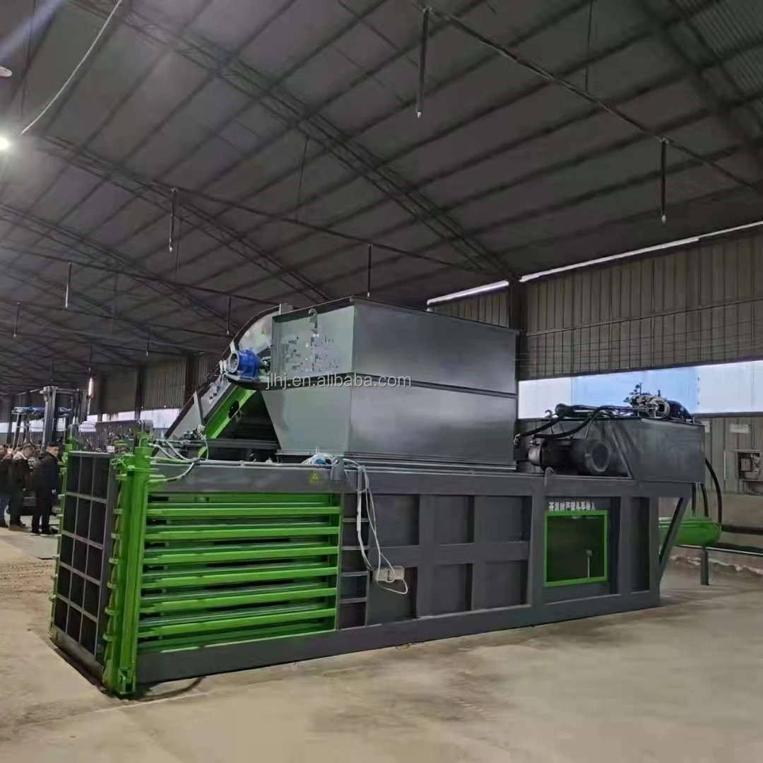 Автоматические горизонтальные пресс-подборщики для макулатуры/картонная гидравлическая пресс-машина/Горизонтальный пресс