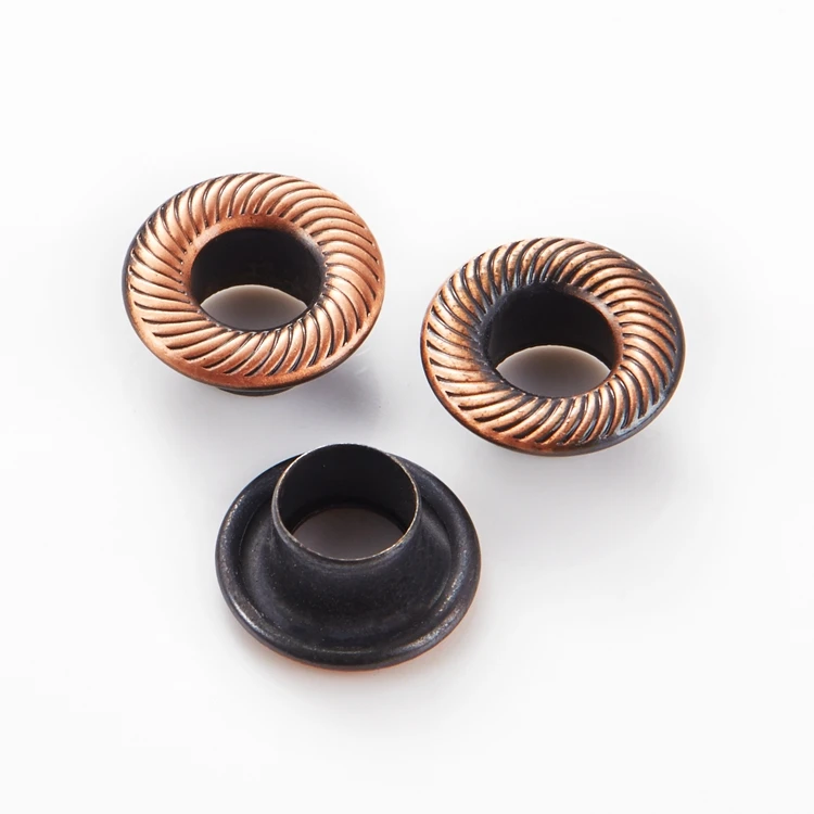 HOT SALE Nickle Free Custom High Quality Brass Metal Shoes Eyelets And Hooks 5mm Shoelace Eyelet