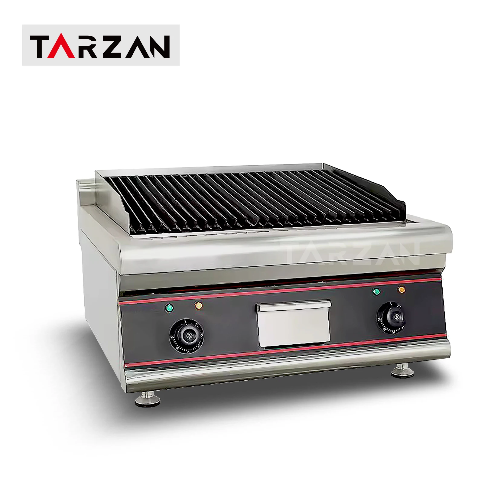 Best Selling Electric Lava Rock Grill for Commercial Kitchen for Restaurant Parrilla elEctrica de piedra de lava