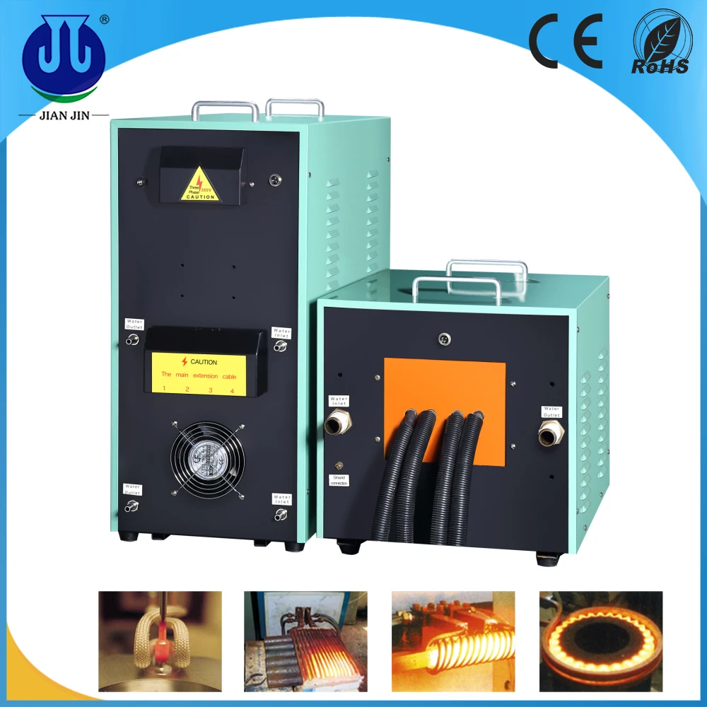 Good quality 40kw Mini Magnetic High Frequency Heating Bolts Induction Heater