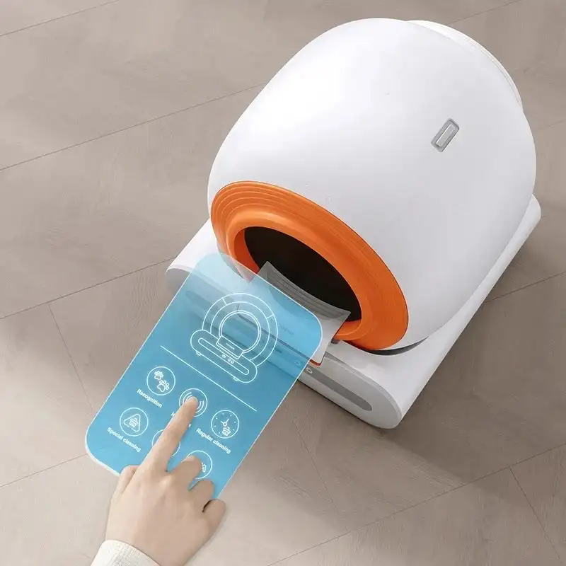 Cheap Factory Price Automatic Smart Box Machinery Self Cleaning Litter For Cat