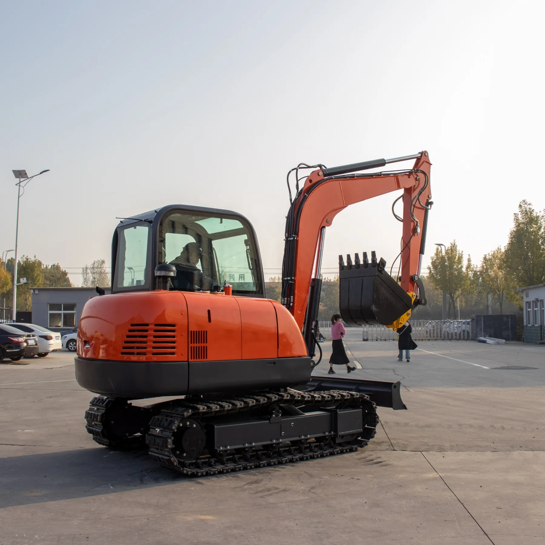 HOT Sale Imported Engine Excavator 6Ton Crawler Excavator for sale