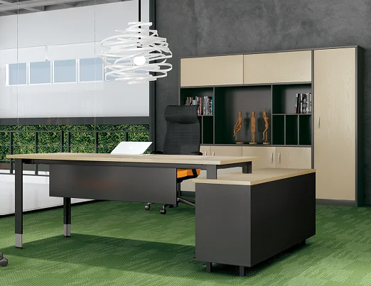 Modular 3 person Computer wooden Triangle Office Furniture work station workstation pc working desk tables and chair set