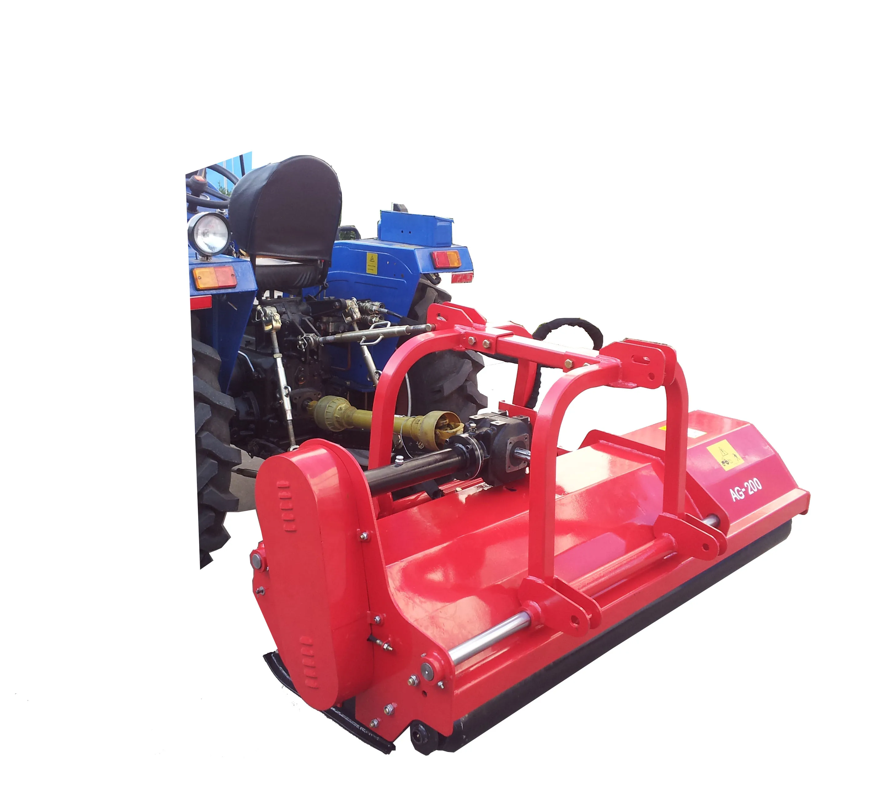 Tractor Flail Mower with Dual-mount for using at front or rear of tractors