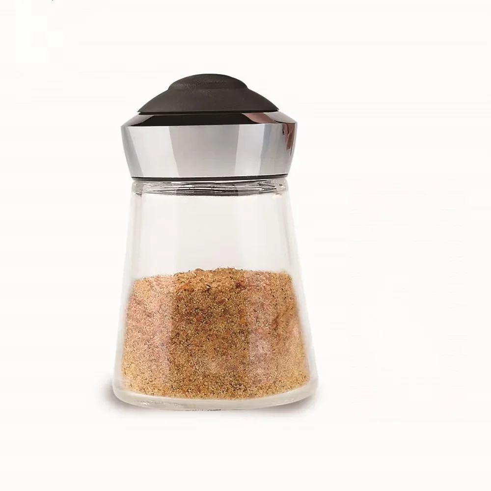 Оптовая продажа, стеклянные контейнеры для соли и перца, лучшие продажи, европейские американские шейкеры для специй