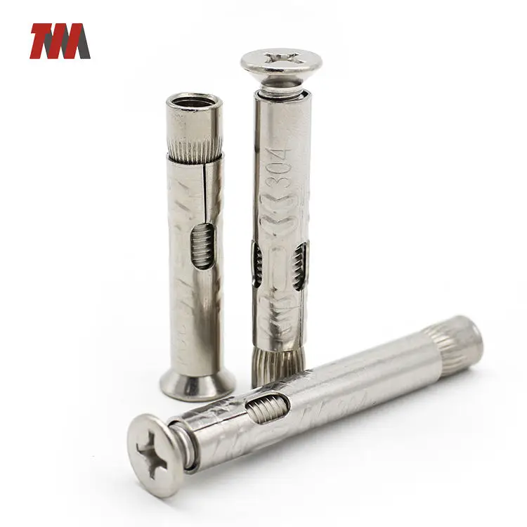 Stainless Steel Galvanized Custom Diameter M10 M16 M24 Expansion Wedge Anchor Bolt For Concrete Expansion Anchor Bolts