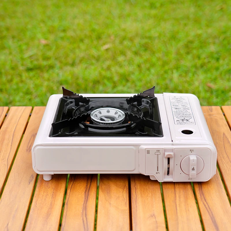Outdoor Cassette Barbecue Grill Camping Picnic Heating Stove Furnace Cooktop Portable Cassette Stove Gas Bbq Burner