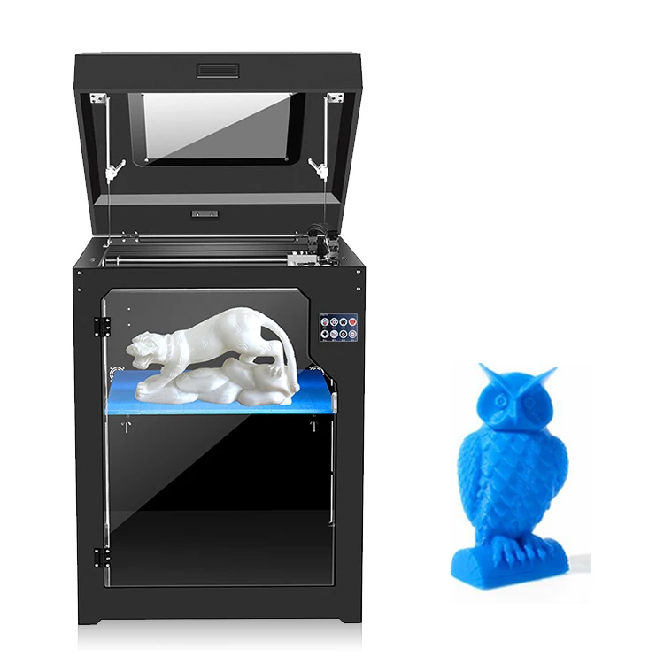 400*400*500mm desktop 3d printer pla filament 3d printer machine cheap enclosed house 3d printer