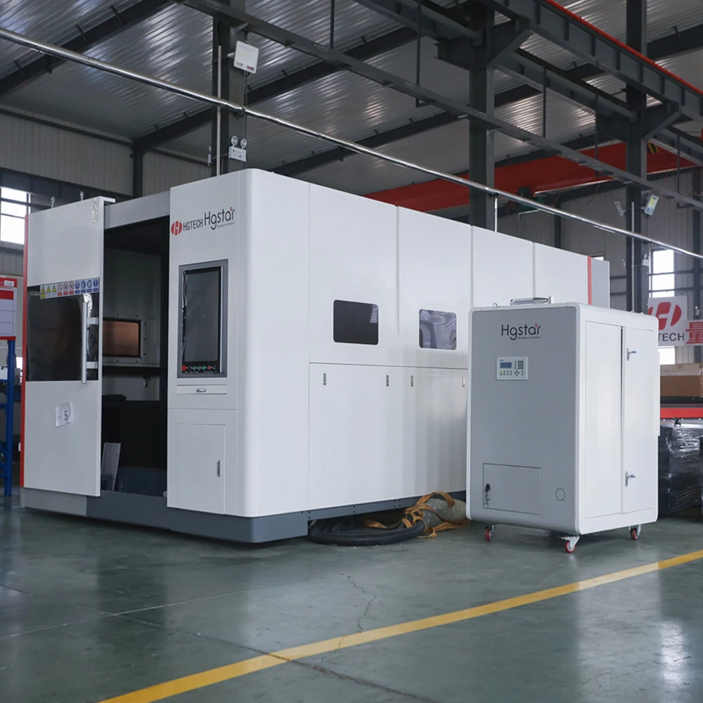 Горячая распродажа Лучшая цена волоконно-лазерная резка 3kw-12kw от HGSTAR для нержавеющей стали и углеродистой