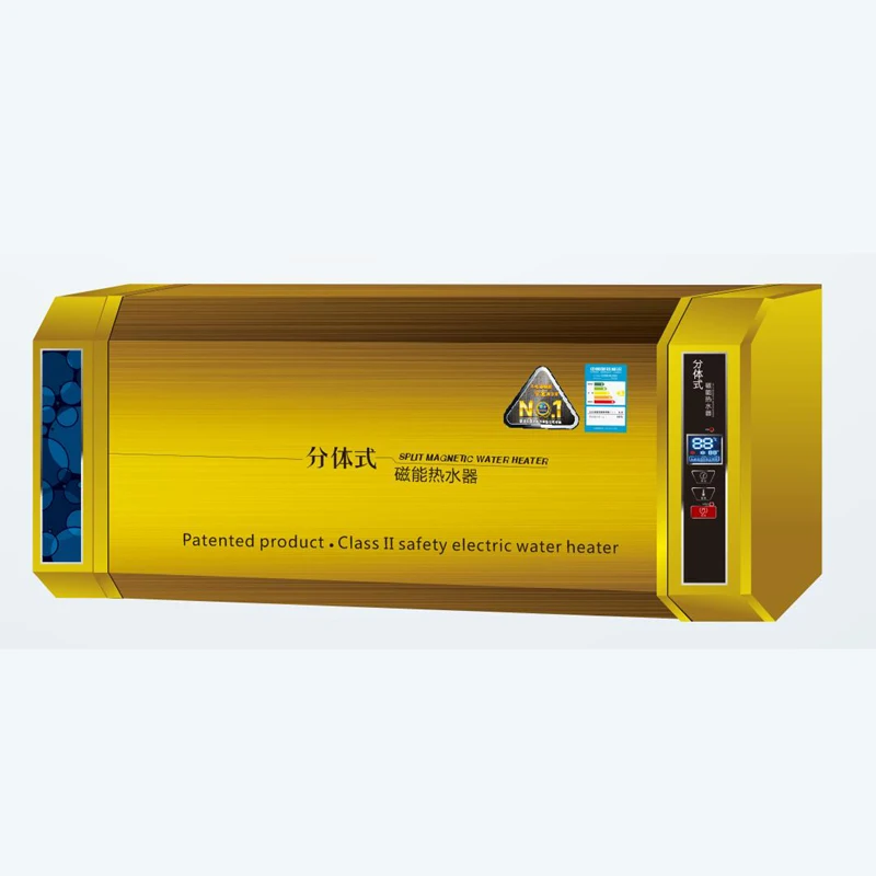 
Water heater price for storage blue enamelled water tank wall mounted split magnetic Induction water heater 