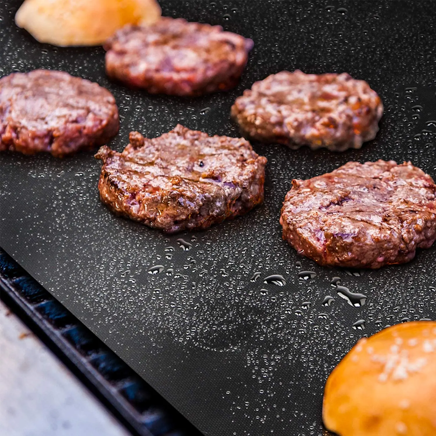 Heat Resistance Easily Cleaned barbecue accessories bbq grill mat Non-stick  Grill Mat  in 0.13mm thick 40*33cm size