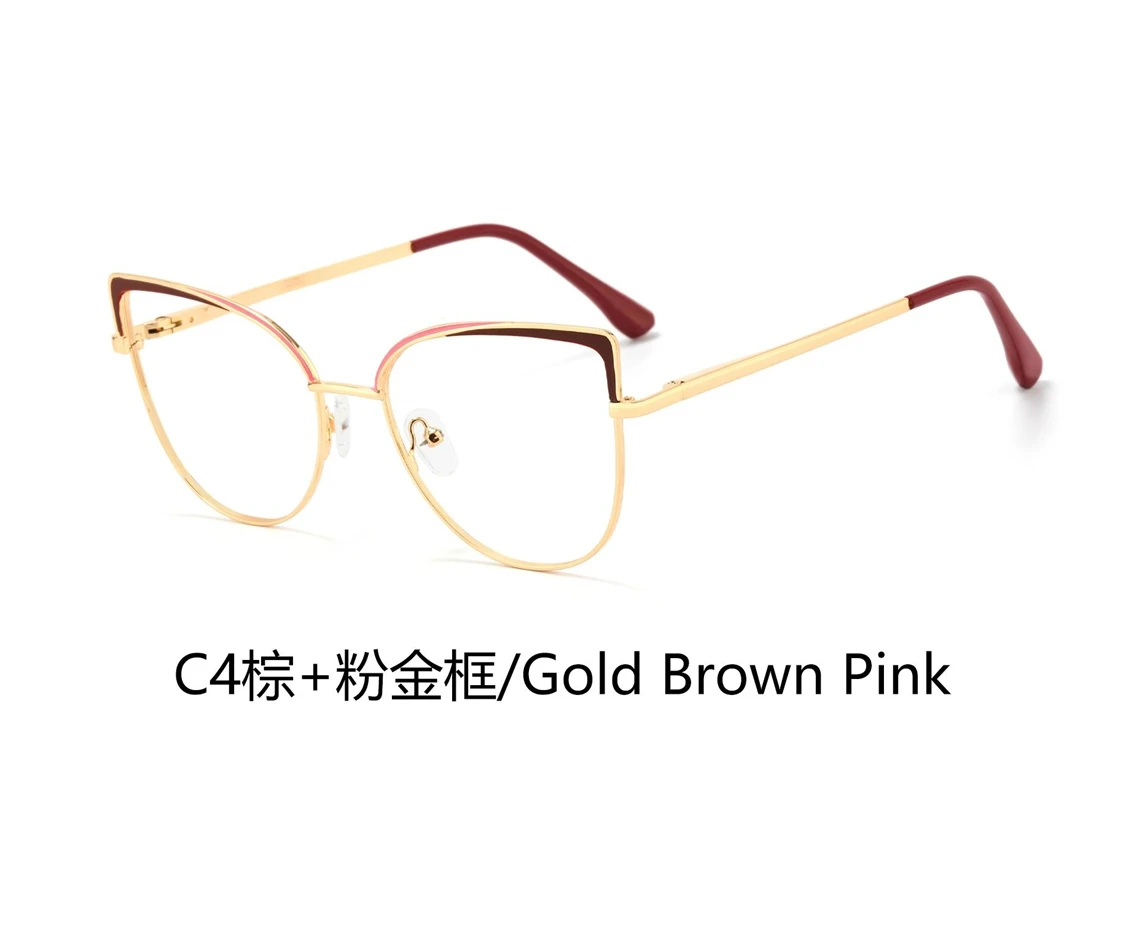 China Wholesale Hot Fashion Eyewear Wholesale Eye Glasses Spectacles Men Eyeglasses Glasses Metal Optical Frame