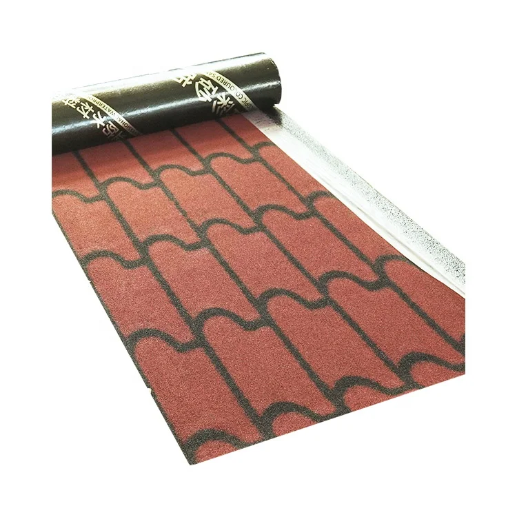 Bitumen roofing stone gravels coated bitumen waterproof membrane asphalt shingles for roof tiles