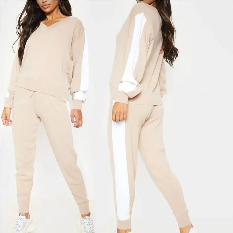 ISO Certificate Fast Shipping Top Sale High Quality New Fashion Kitted Loungewear Set Women