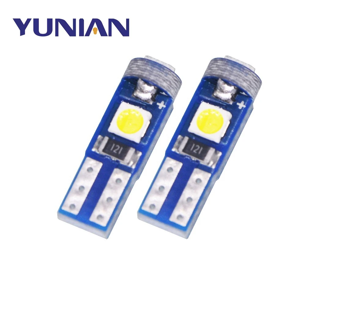 T5 3030 3 светодиода 3SMD 58 74 286 W1.2W сверхъяркий клиновидный светодиодный светильник для приборной панели автомобиля кластерная панельная