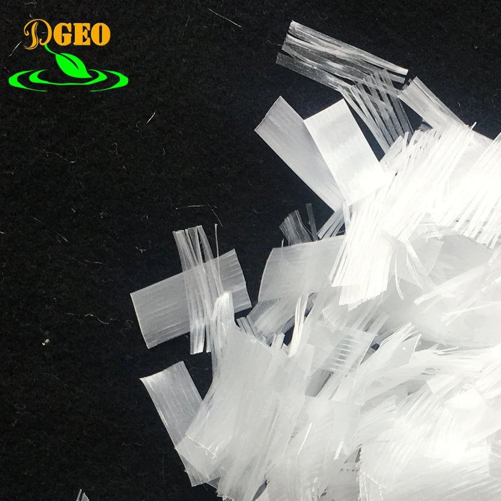 Customized length 100% virgin homopolymer polypropylene with form of mesh PP mesh fiber