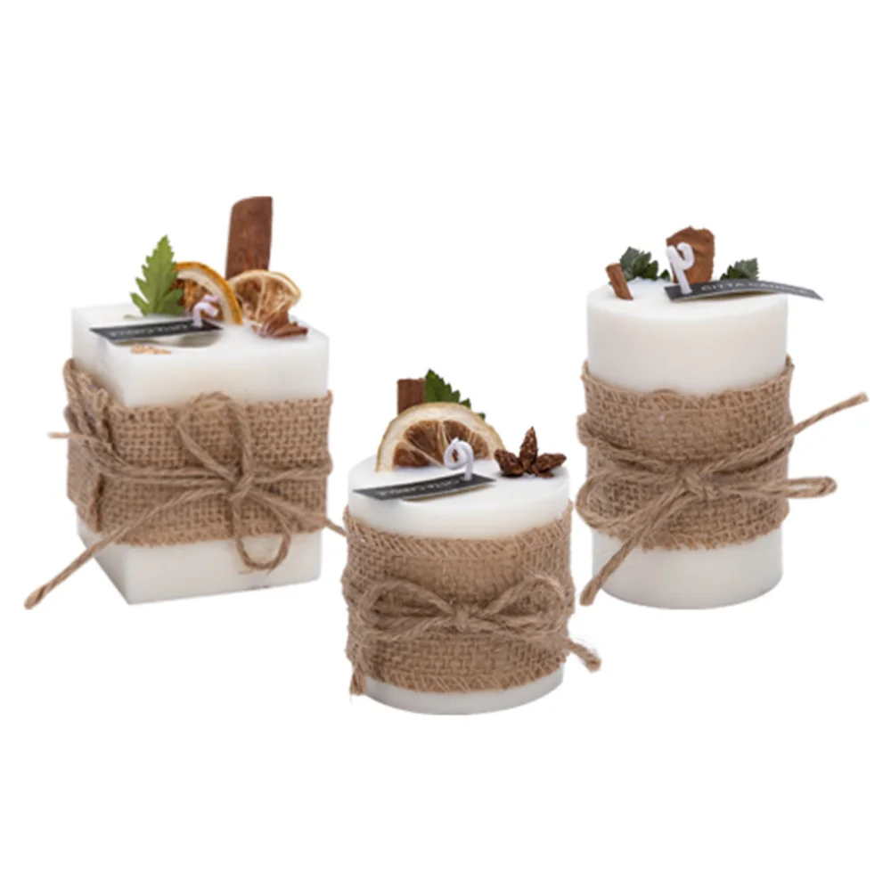 
Flower organic soy candle wax scented aromatherapy candles fragance candle 