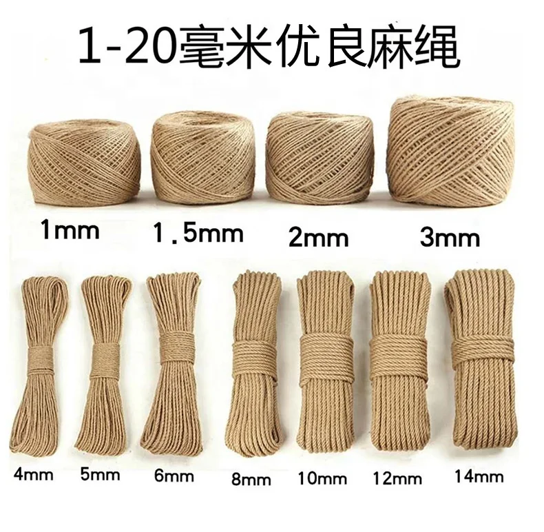 2020 High Quality Colored Jute Yarn for Carpet/Knitting