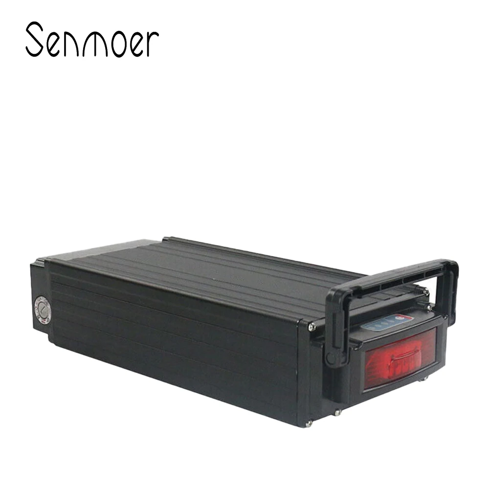 High Quality 36V 48V 52V Electric Bicycle Lithium 18650 21700 Cell Rechargeable Ebike Battery Back-up Battery Rear Rack Battery