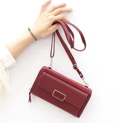Fashion casual mobile phone bags small crossbody phone bag for women shoulder bag for card holder wallet purses