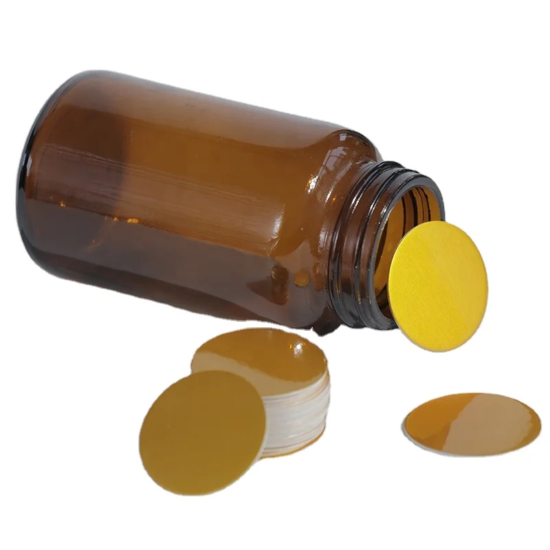 Customized printing logo induction seal liner gasket for plastic bottles containers jars lid