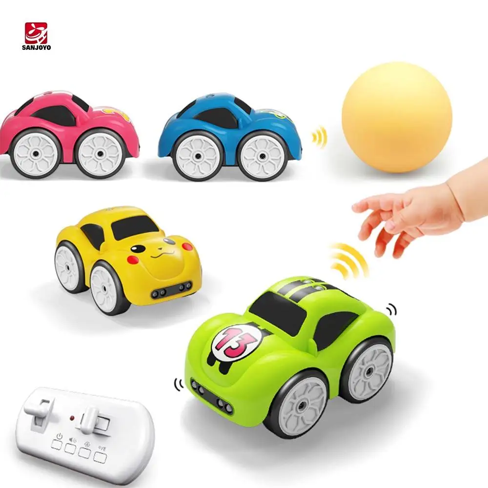 New Style Avoid Obstacles Remote Control Mini Rc Cars Vehicle Sensing Car Toys Gift For Christmas Sjy-001