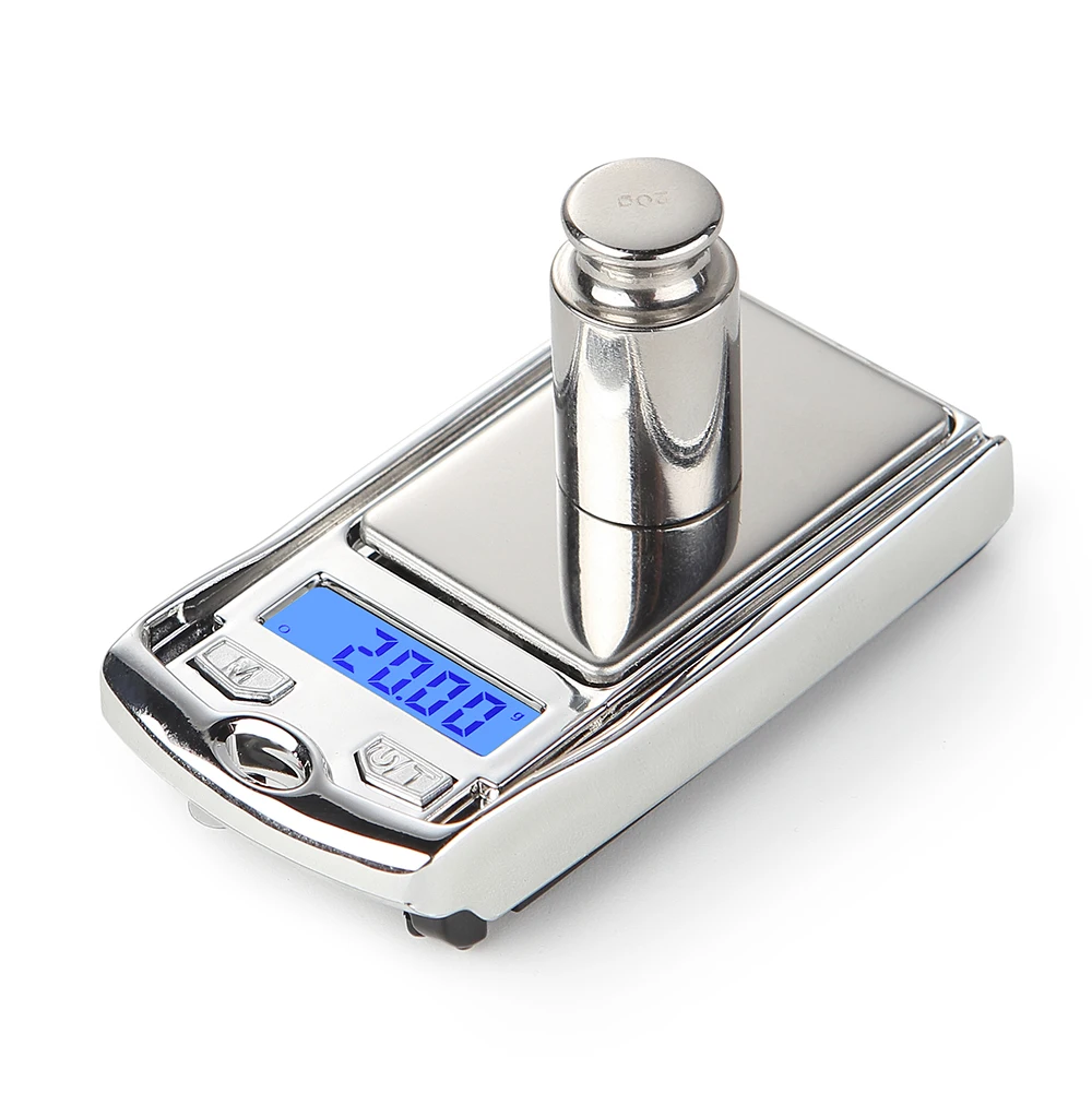 
LCD Digital Pocket Scale Jewelry Gold Gram Balance Weight Scale 