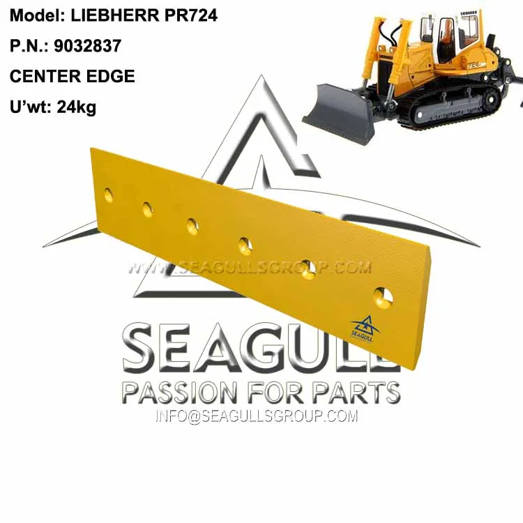 liebherr pr734 bulldozer blade cutting edge 9092313