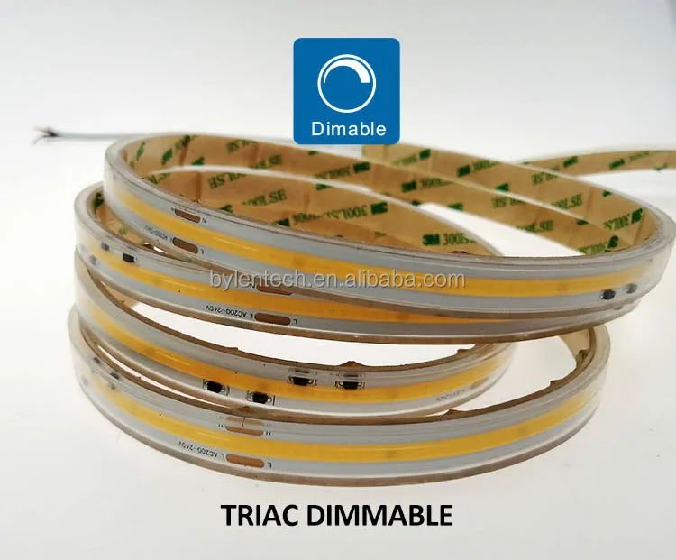 Inbylen индивидуальная Светодиодная лента Cob 220 В 50 м 3000k 4000k 6000k cob